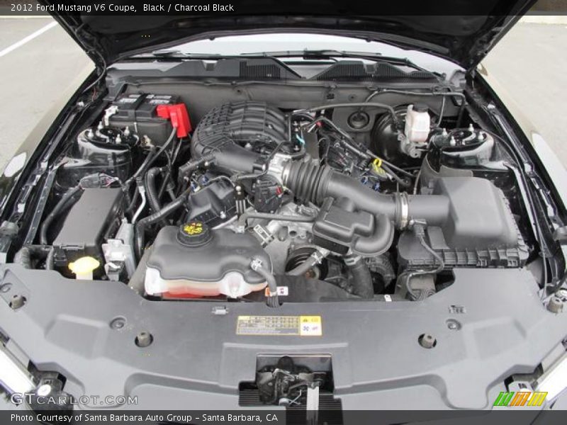 Black / Charcoal Black 2012 Ford Mustang V6 Coupe