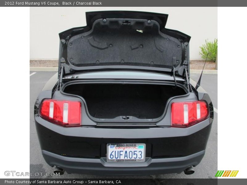 Black / Charcoal Black 2012 Ford Mustang V6 Coupe