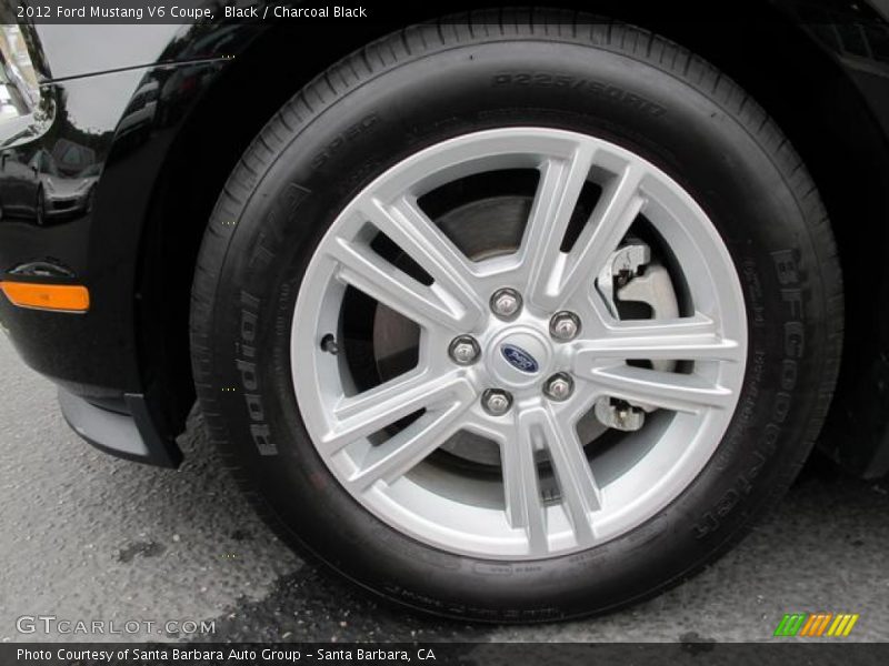 Black / Charcoal Black 2012 Ford Mustang V6 Coupe