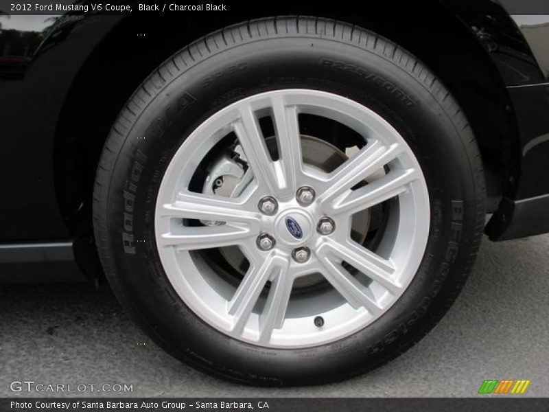 Black / Charcoal Black 2012 Ford Mustang V6 Coupe