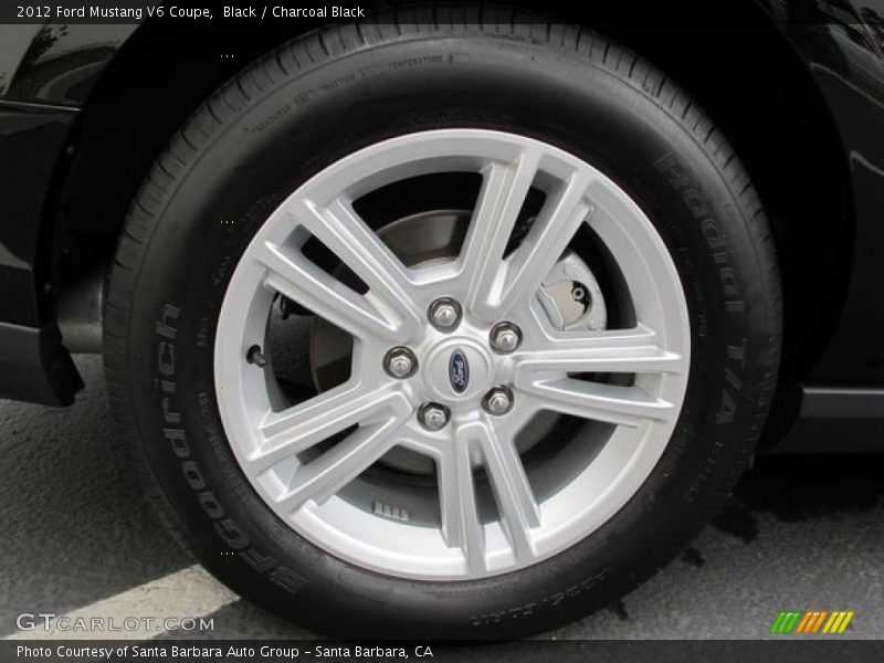 Black / Charcoal Black 2012 Ford Mustang V6 Coupe