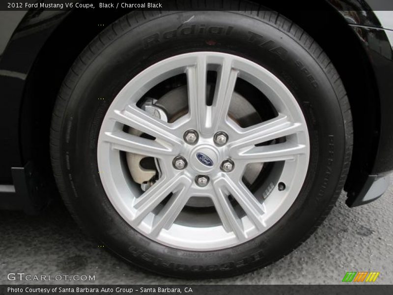 Black / Charcoal Black 2012 Ford Mustang V6 Coupe