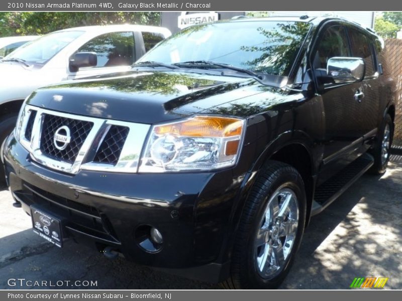 Galaxy Black Metallic / Charcoal 2010 Nissan Armada Platinum 4WD