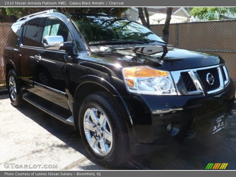 Galaxy Black Metallic / Charcoal 2010 Nissan Armada Platinum 4WD