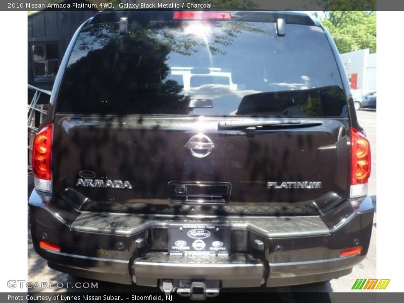 Galaxy Black Metallic / Charcoal 2010 Nissan Armada Platinum 4WD