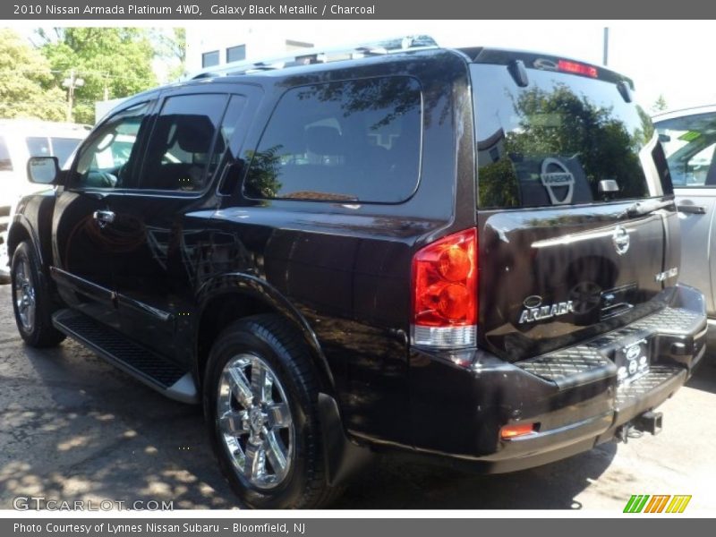 Galaxy Black Metallic / Charcoal 2010 Nissan Armada Platinum 4WD