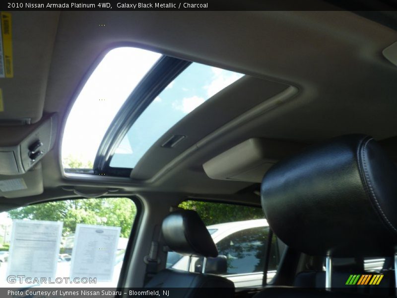 Galaxy Black Metallic / Charcoal 2010 Nissan Armada Platinum 4WD