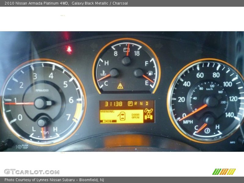 Galaxy Black Metallic / Charcoal 2010 Nissan Armada Platinum 4WD