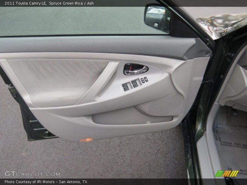Spruce Green Mica / Ash 2011 Toyota Camry LE