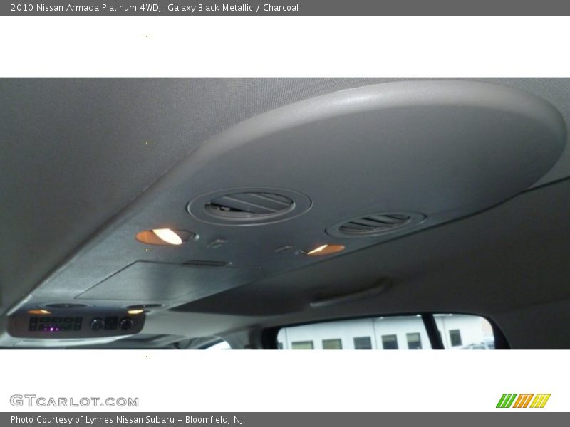 Galaxy Black Metallic / Charcoal 2010 Nissan Armada Platinum 4WD