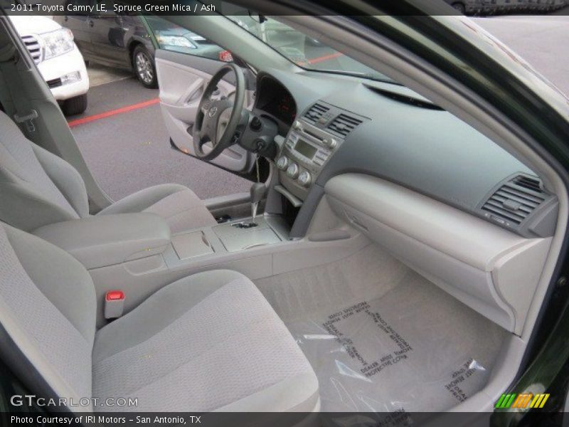Spruce Green Mica / Ash 2011 Toyota Camry LE