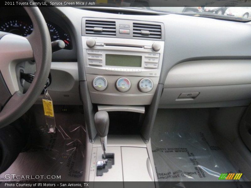 Spruce Green Mica / Ash 2011 Toyota Camry LE