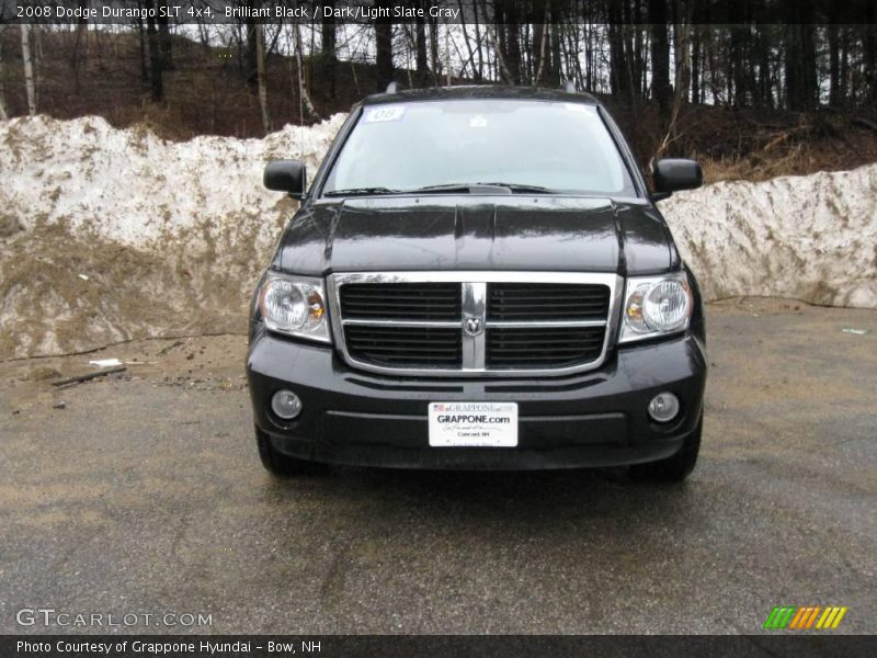 Brilliant Black / Dark/Light Slate Gray 2008 Dodge Durango SLT 4x4