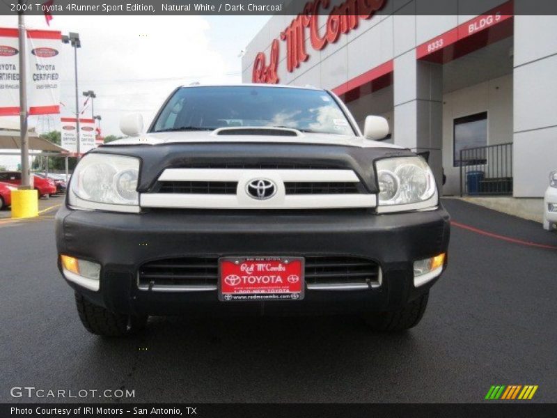 Natural White / Dark Charcoal 2004 Toyota 4Runner Sport Edition