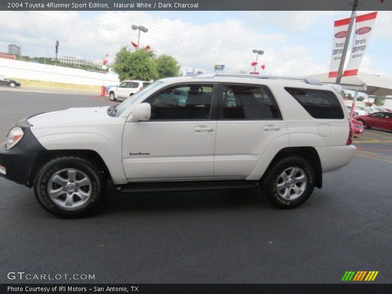 Natural White / Dark Charcoal 2004 Toyota 4Runner Sport Edition