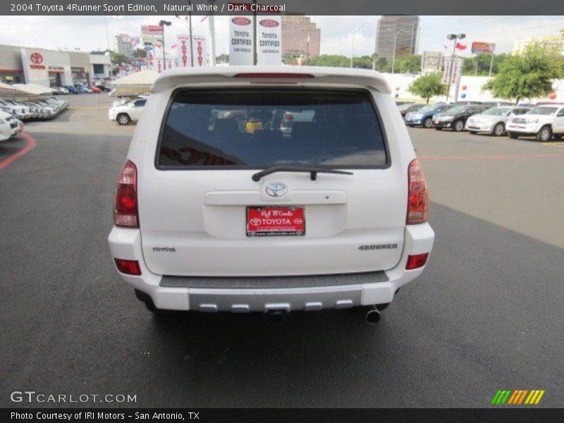 Natural White / Dark Charcoal 2004 Toyota 4Runner Sport Edition