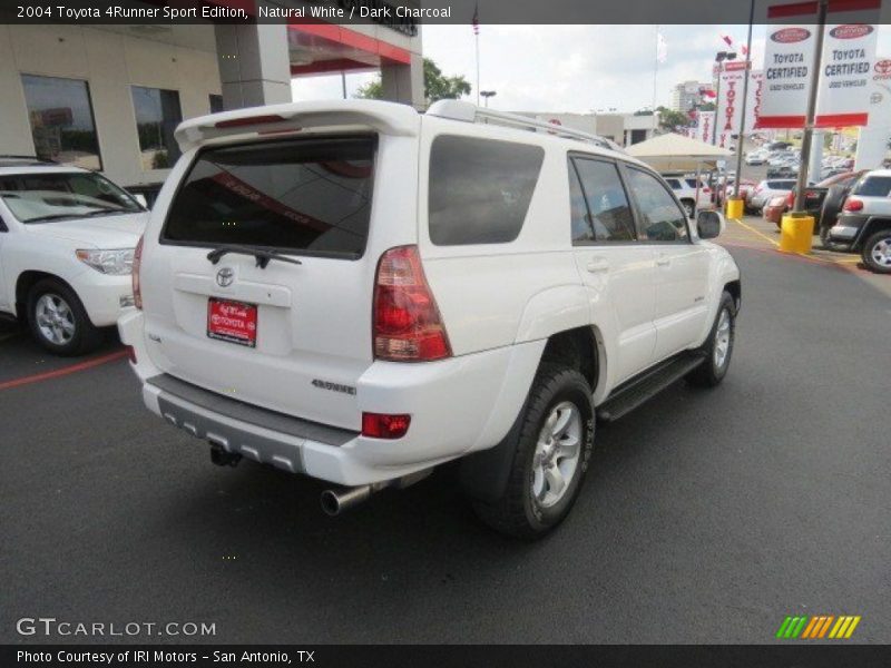 Natural White / Dark Charcoal 2004 Toyota 4Runner Sport Edition