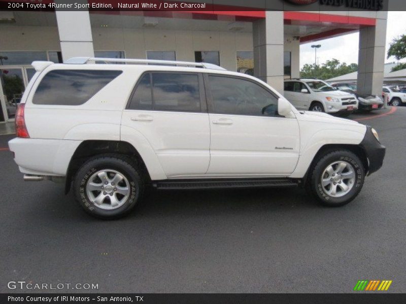 Natural White / Dark Charcoal 2004 Toyota 4Runner Sport Edition