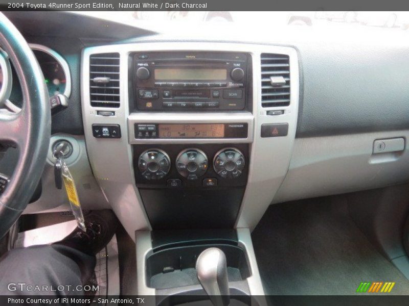 Natural White / Dark Charcoal 2004 Toyota 4Runner Sport Edition