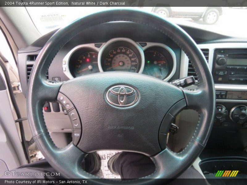 Natural White / Dark Charcoal 2004 Toyota 4Runner Sport Edition