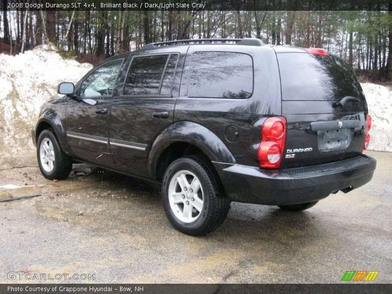 Brilliant Black / Dark/Light Slate Gray 2008 Dodge Durango SLT 4x4
