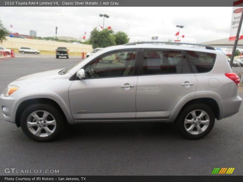 Classic Silver Metallic / Ash Gray 2010 Toyota RAV4 Limited V6