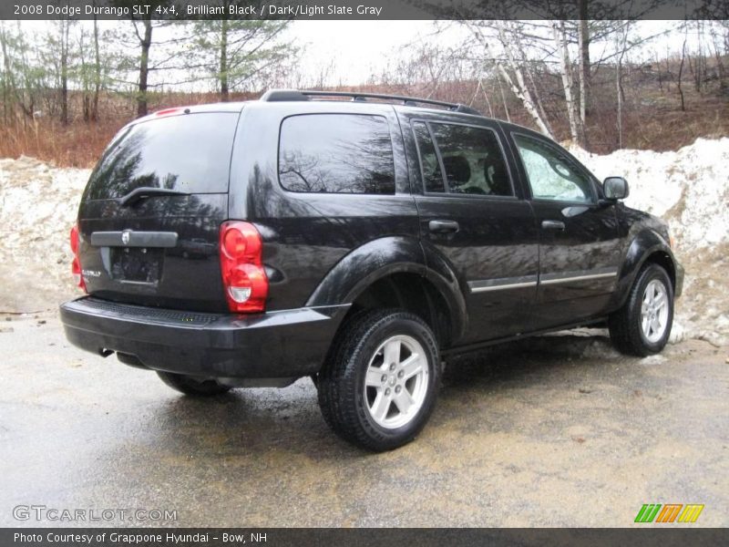 Brilliant Black / Dark/Light Slate Gray 2008 Dodge Durango SLT 4x4