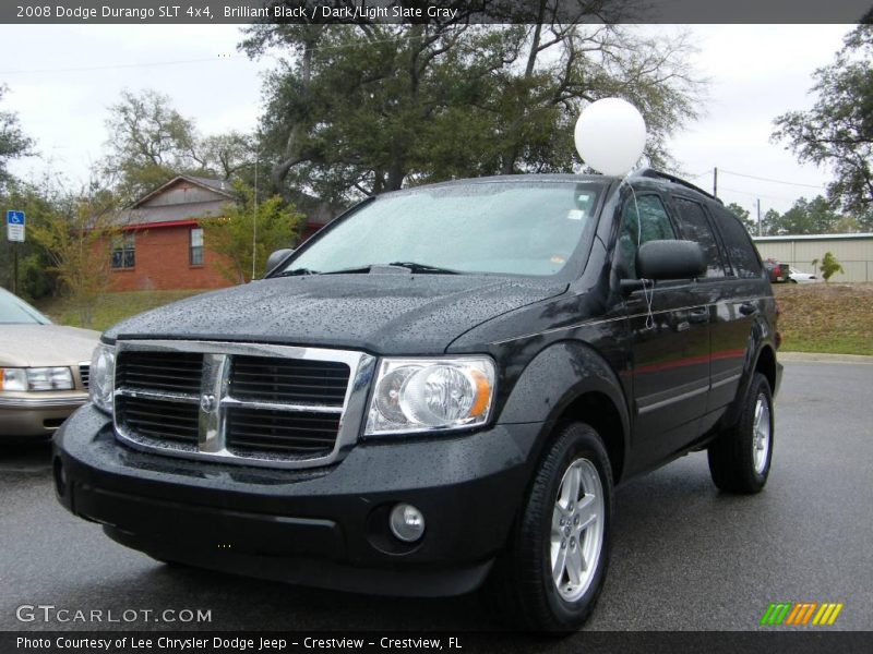 Brilliant Black / Dark/Light Slate Gray 2008 Dodge Durango SLT 4x4
