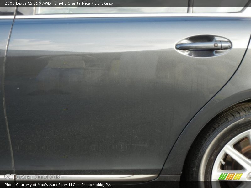 Smoky Granite Mica / Light Gray 2008 Lexus GS 350 AWD
