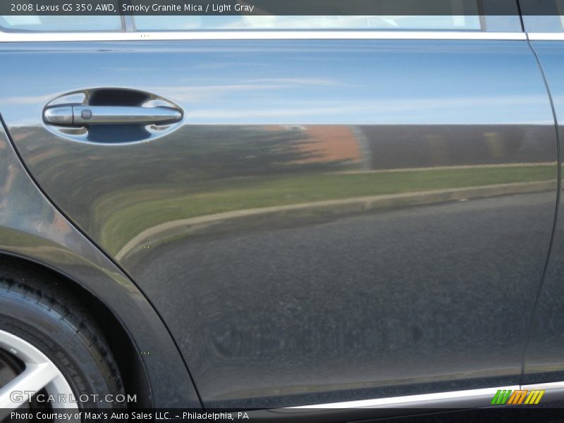 Smoky Granite Mica / Light Gray 2008 Lexus GS 350 AWD