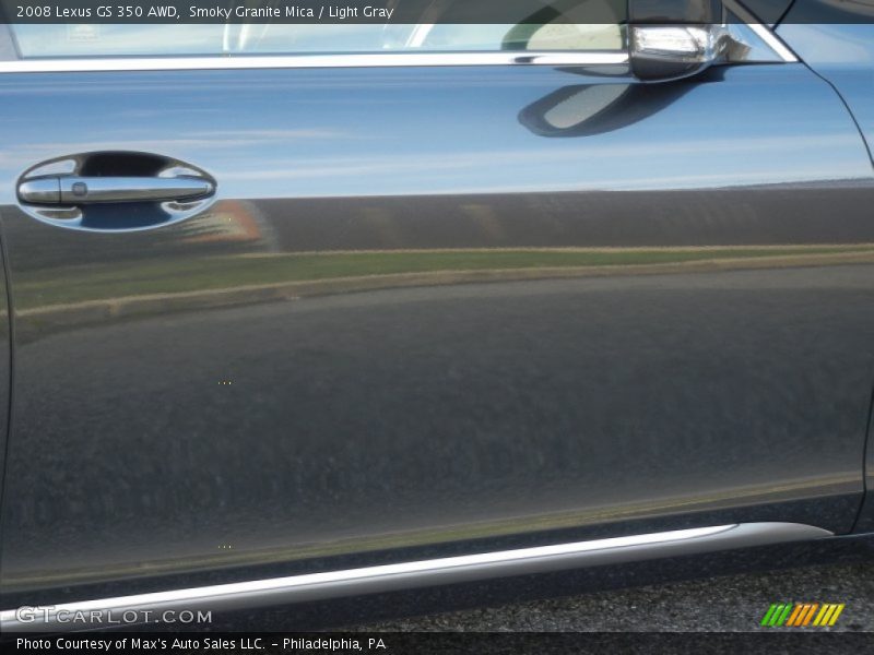 Smoky Granite Mica / Light Gray 2008 Lexus GS 350 AWD