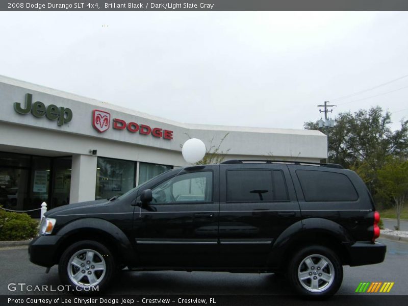 Brilliant Black / Dark/Light Slate Gray 2008 Dodge Durango SLT 4x4