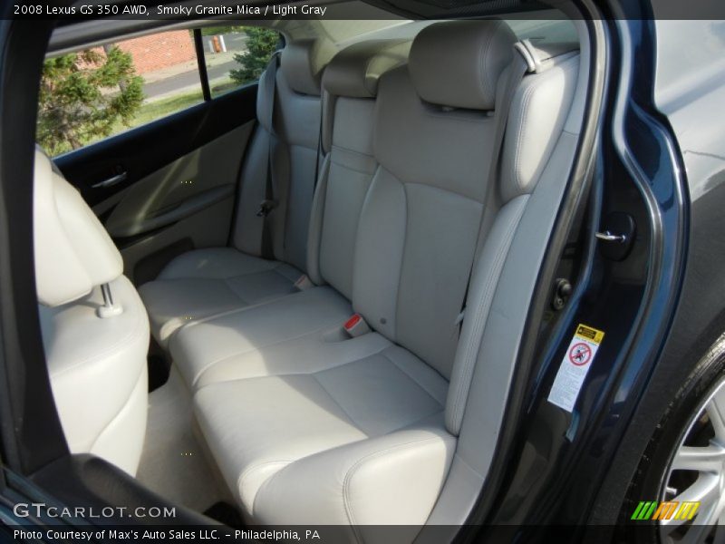 Smoky Granite Mica / Light Gray 2008 Lexus GS 350 AWD