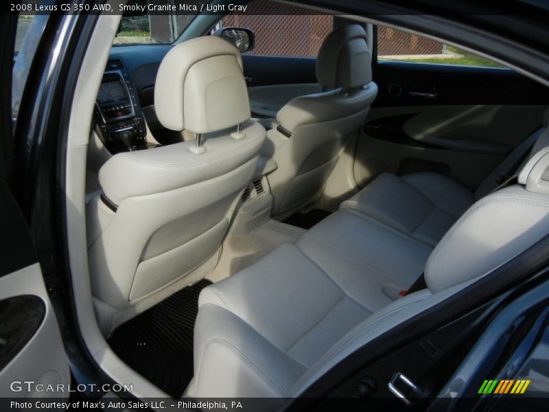 Smoky Granite Mica / Light Gray 2008 Lexus GS 350 AWD