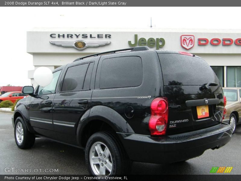 Brilliant Black / Dark/Light Slate Gray 2008 Dodge Durango SLT 4x4