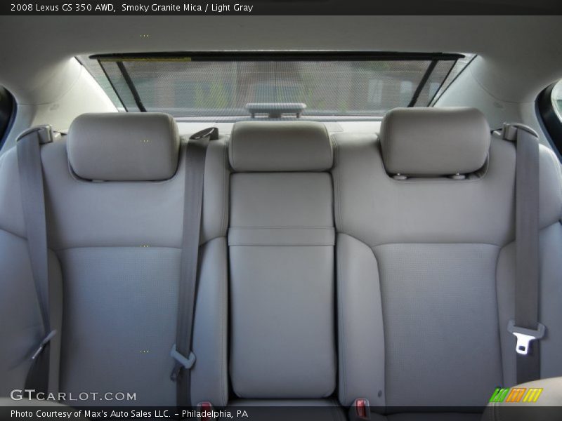 Smoky Granite Mica / Light Gray 2008 Lexus GS 350 AWD