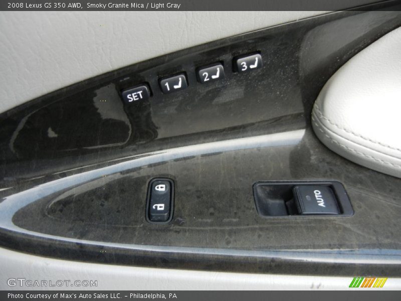 Smoky Granite Mica / Light Gray 2008 Lexus GS 350 AWD