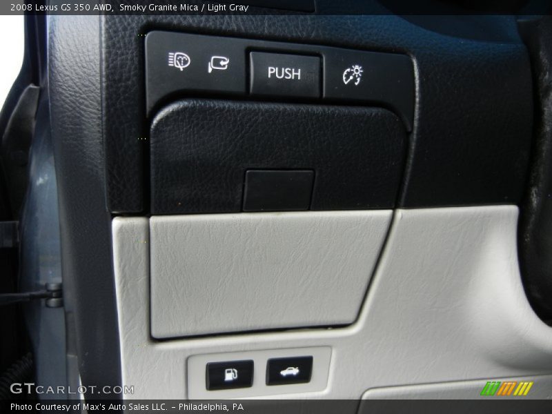 Smoky Granite Mica / Light Gray 2008 Lexus GS 350 AWD