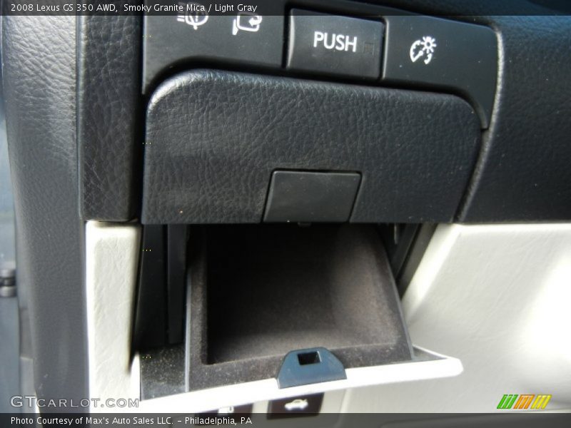 Smoky Granite Mica / Light Gray 2008 Lexus GS 350 AWD