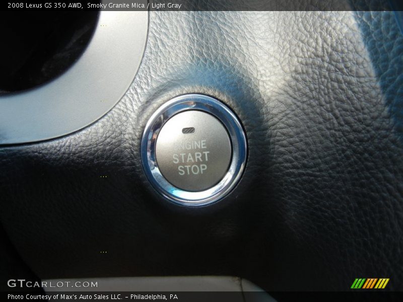 Smoky Granite Mica / Light Gray 2008 Lexus GS 350 AWD