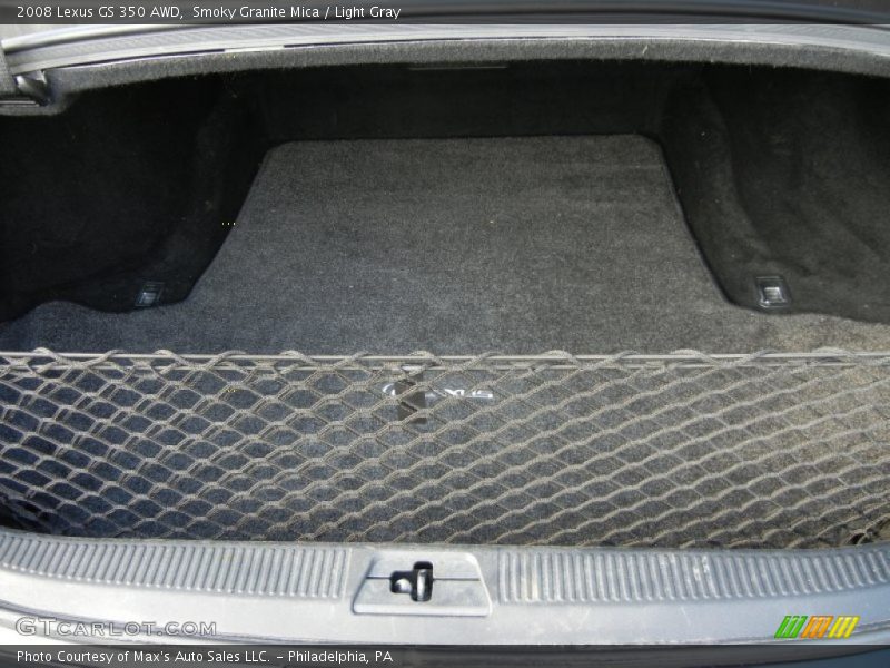 Smoky Granite Mica / Light Gray 2008 Lexus GS 350 AWD