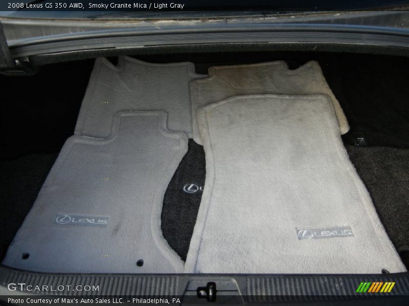 Smoky Granite Mica / Light Gray 2008 Lexus GS 350 AWD