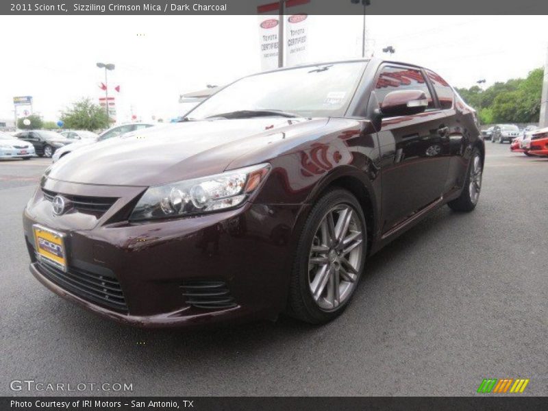 Sizziling Crimson Mica / Dark Charcoal 2011 Scion tC