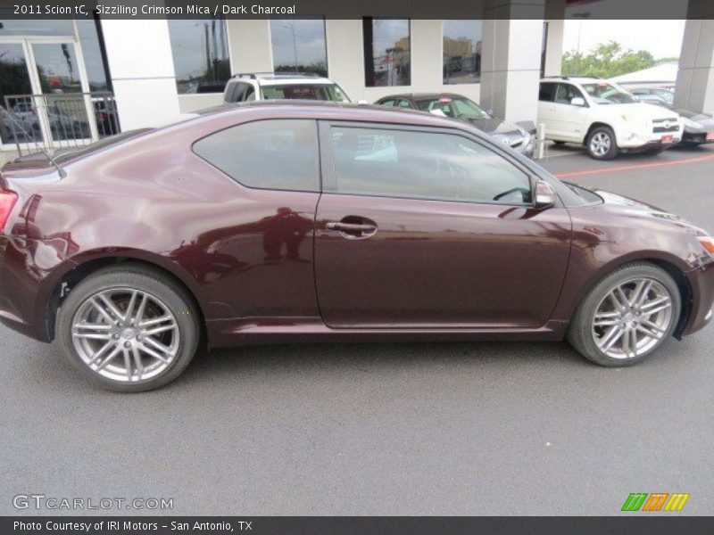 Sizziling Crimson Mica / Dark Charcoal 2011 Scion tC