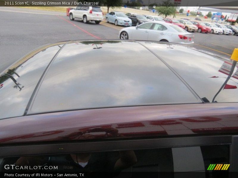 Sizziling Crimson Mica / Dark Charcoal 2011 Scion tC