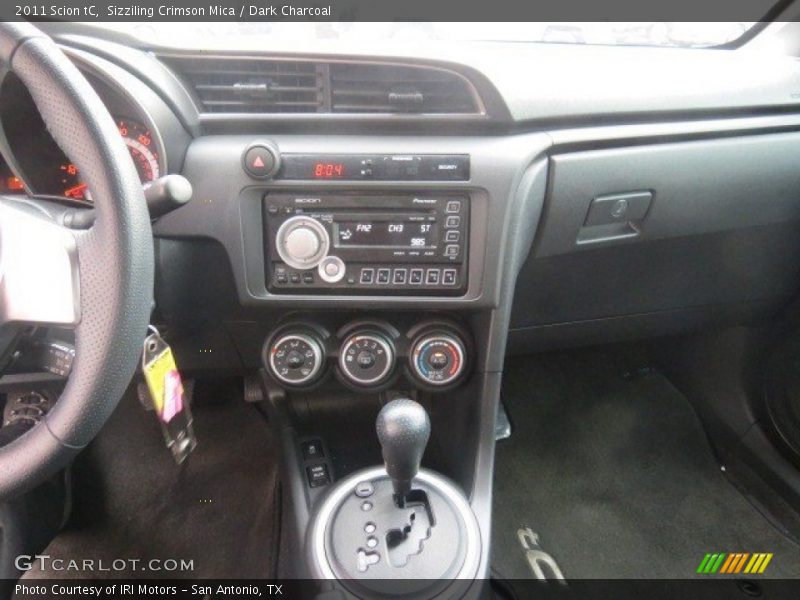 Sizziling Crimson Mica / Dark Charcoal 2011 Scion tC