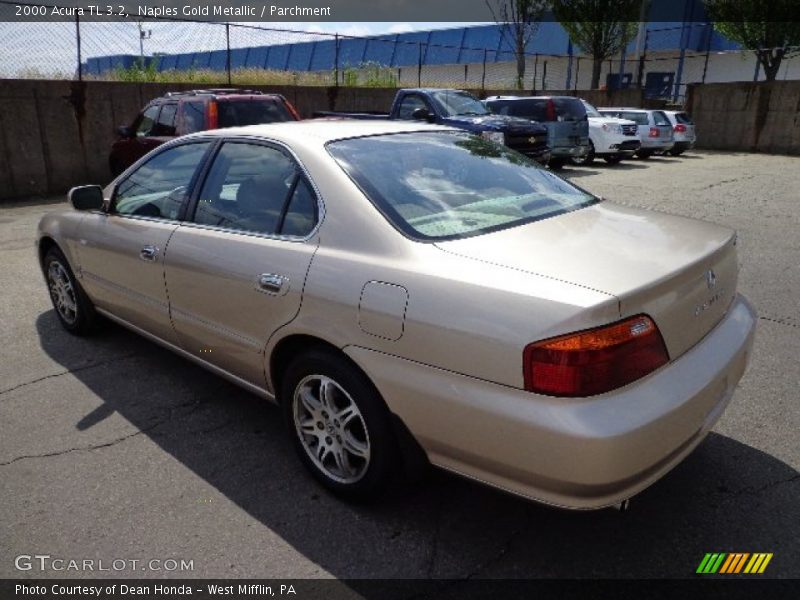 Naples Gold Metallic / Parchment 2000 Acura TL 3.2