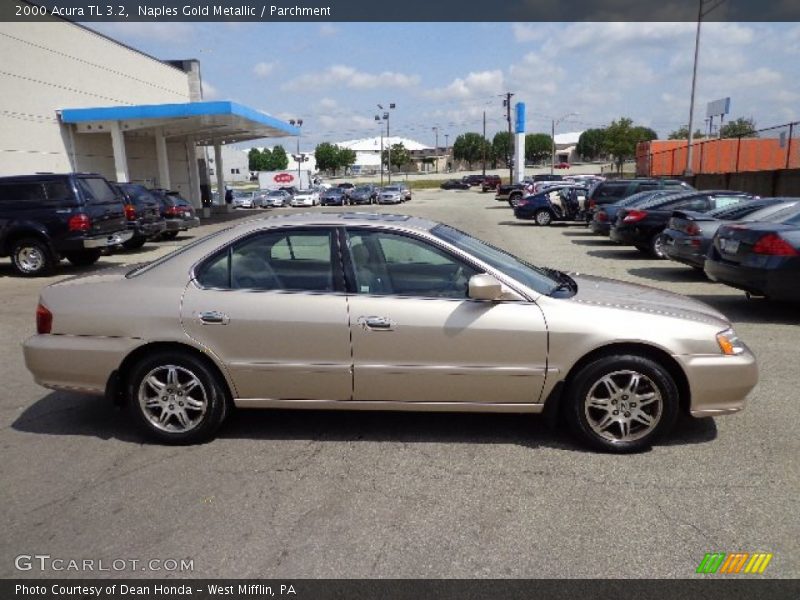 Naples Gold Metallic / Parchment 2000 Acura TL 3.2