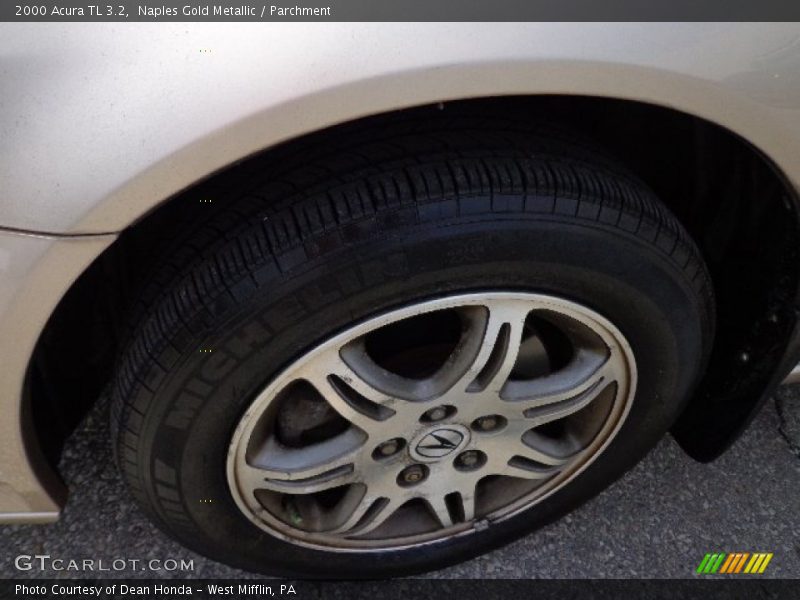 Naples Gold Metallic / Parchment 2000 Acura TL 3.2