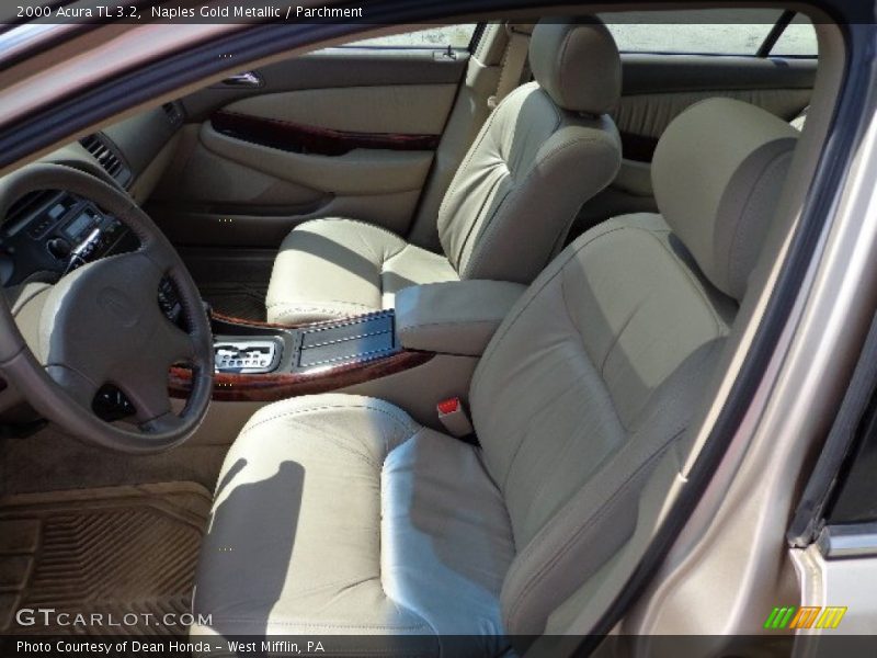 Naples Gold Metallic / Parchment 2000 Acura TL 3.2